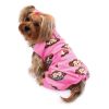 Silly Monkey Front Sleeveless Fleec Pajamas