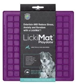 LickiMat® Playdate (Option: Playdate Purple)