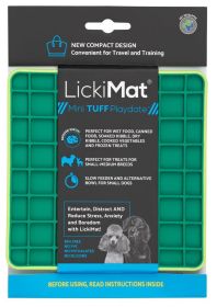 LickiMat® Mini Tuff Playdate Dog (Option: Mini Tuff Playdate Pink Dog)