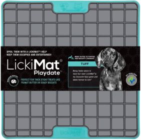 LickiMat® Playdate Tuff (Option: TUFF Playdate Turquoise)